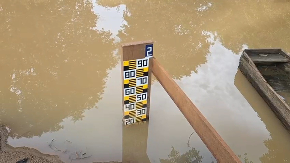 Defesa Civil de Porciúncula reforça monitoramento do Rio Carangola durante período de chuvas