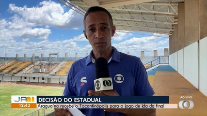 Araguaína e Tocantinópolis disputam título de campeão do Tocantinense 2025