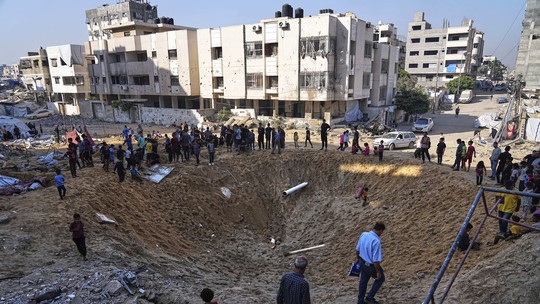 Gaza: ataques aéreos de Israel deixam ao menos 72 mortos