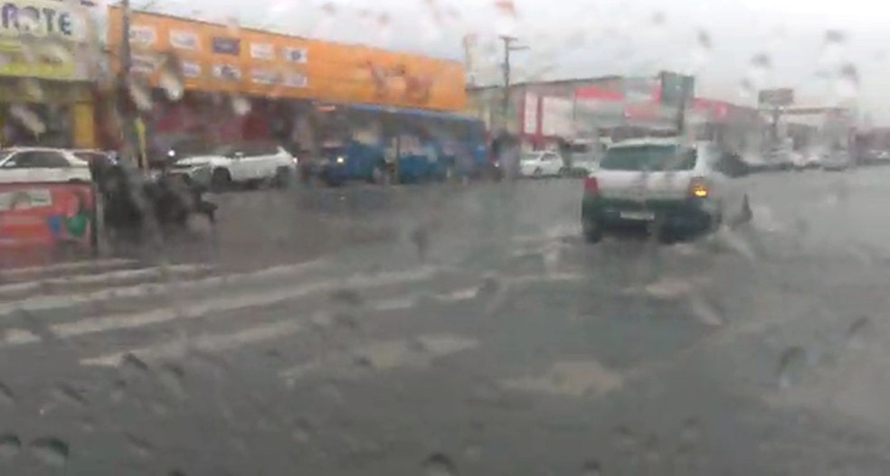 Chuva em Aracaju — Foto: g1/Arquivo
