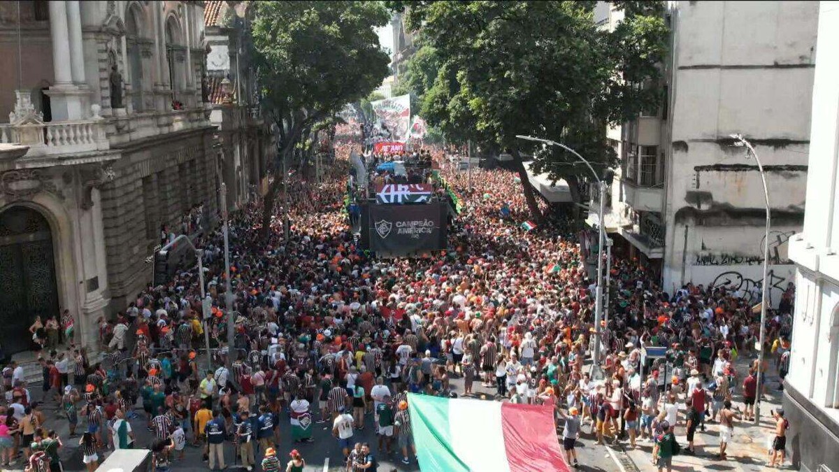 Festa do título da Libertadores do Fluminense acontece hoje no Centro do  Rio; saiba detalhes