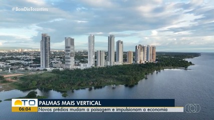 Construção de novos prédios muda a paisagem de Palmas e impulsiona a economia