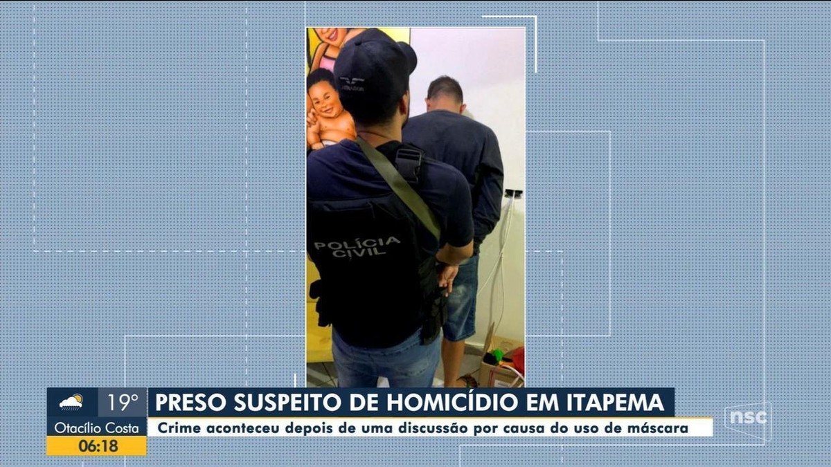 Polícia Prende No Pr Suspeito De Matar Comerciante Em Sc Após Discussão Por Uso De Máscara 6731