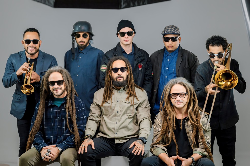 Lion Jump celebra 23 anos de reggae com show em Vitória. Espírito Santo — Foto: Ciro Trigo