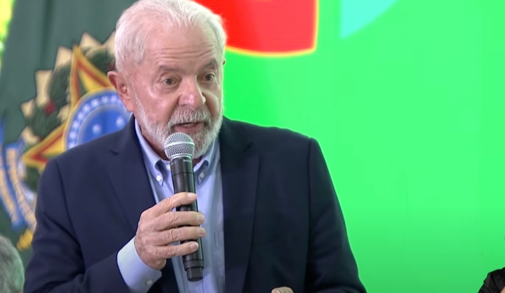 Presidente Lula lança programa 'Terra da gente' no Palácio do Planalto — Foto: Reprodução/CanalGov