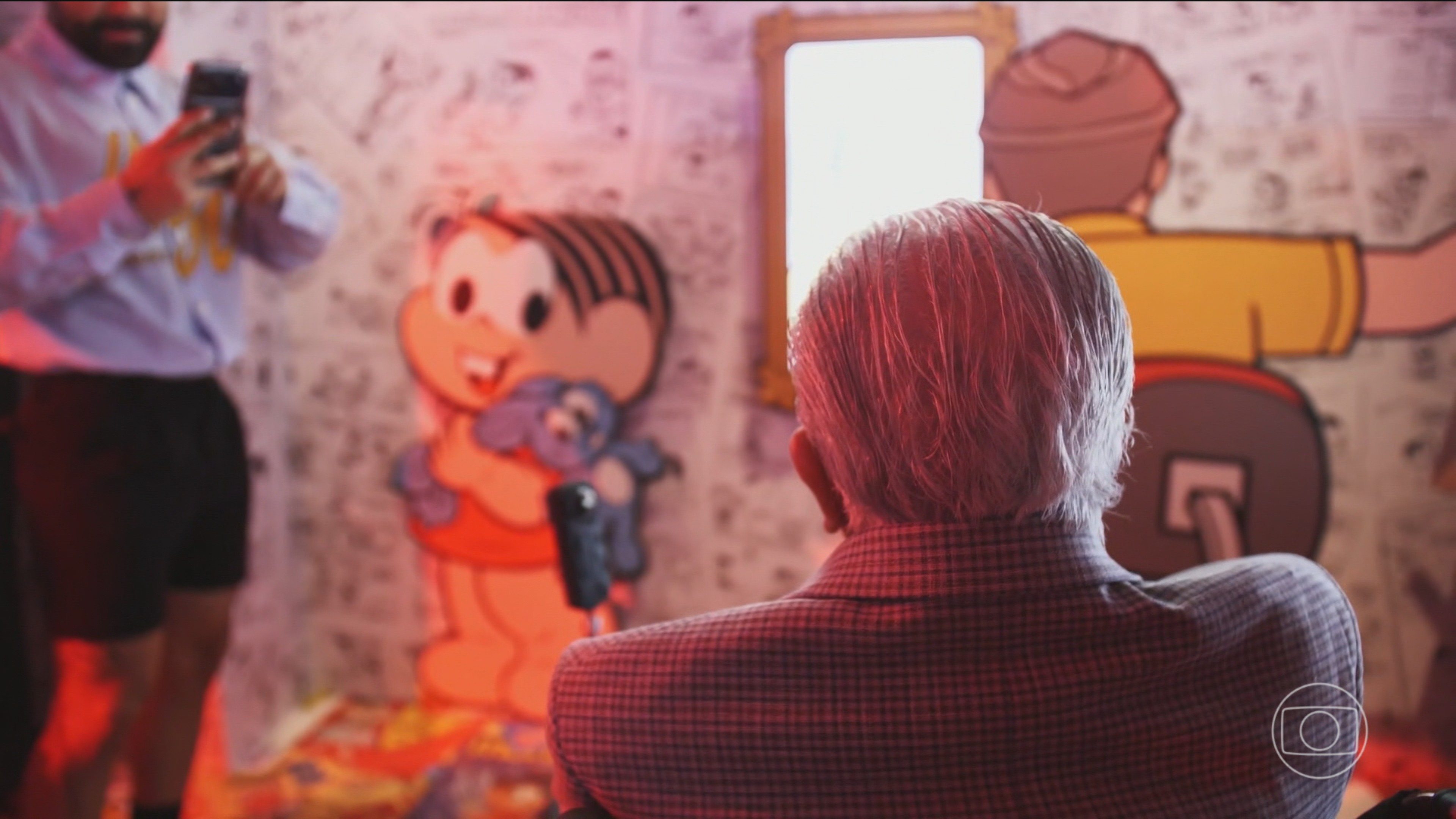 Exposição no Rio celebra obra de Mauricio de Sousa, criador da Turma da Mônica