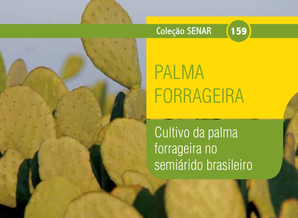 Imagem da cartilha do Senar sobre a palma forrageira. — Foto: Reprodução