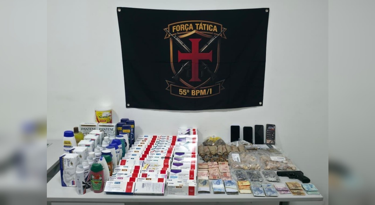 Quadrilha é presa com carro clonado e mais de R$ 40 mil em medicamentos roubados em Sorocaba