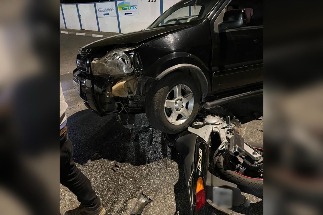 Motorista bêbado é preso suspeito de atropelar motociclista em avenida de Itatiba