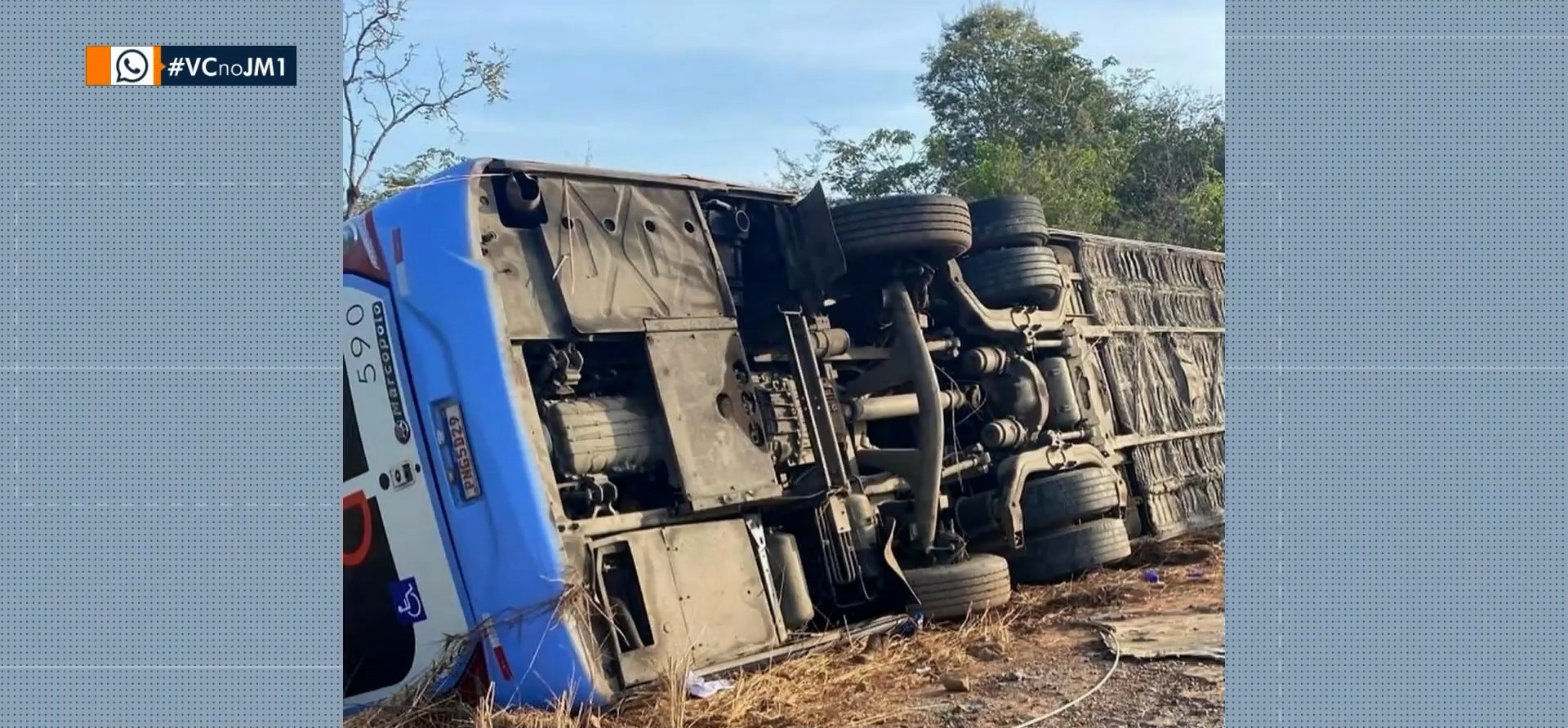 Acidente de ônibus na MA-034 deixa duas pessoas mortas e 10 feridas em Santa Quitéria do Maranhão