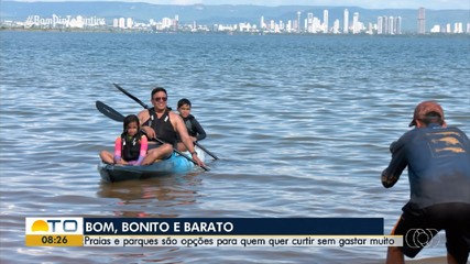 Praias e parques garantem diversão ao ar livre com baixo custo