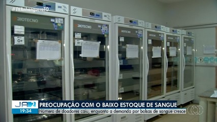 Doação de sangue diminui nas férias e Hemocentros estão com estoque em baixa