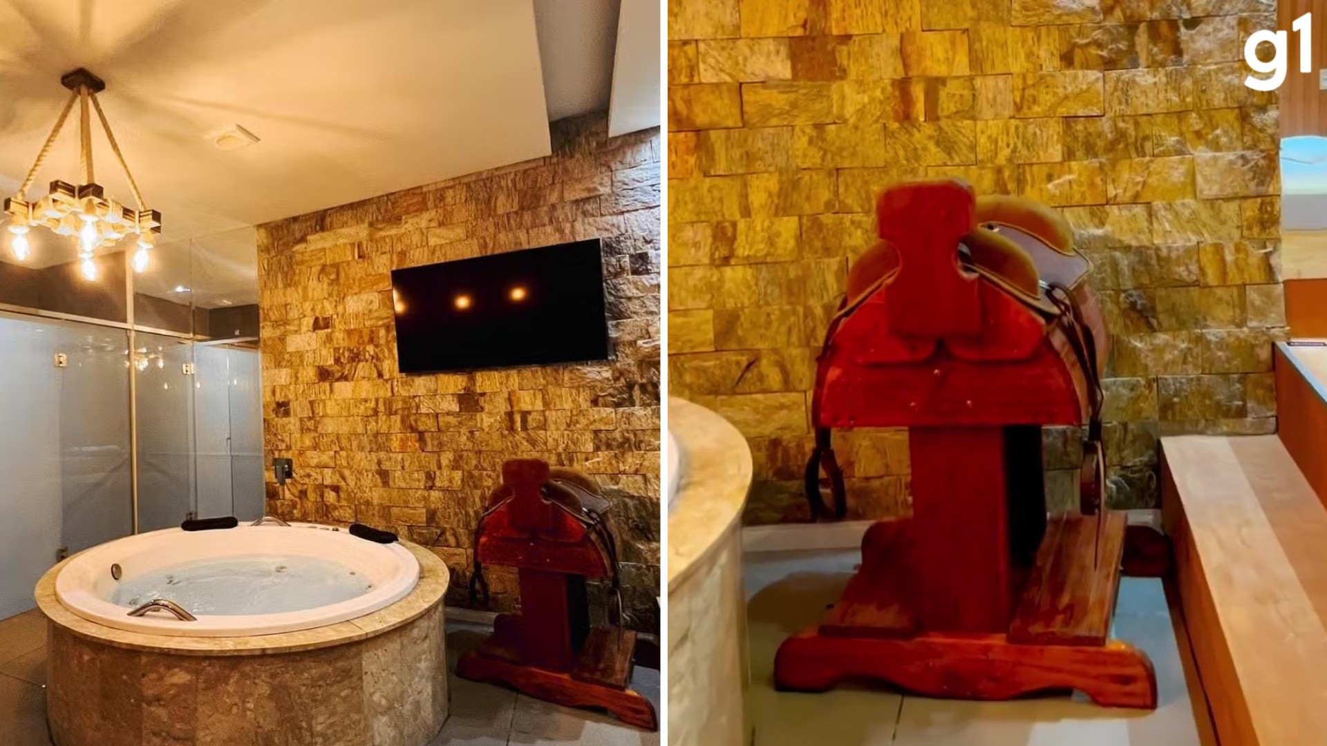 Motel na fronteira do RS tem suíte 'campeira' com cela para cavalo e cuia de chimarrão de brinde; veja FOTOS