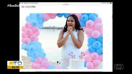 Mulher que descobriu gravidez após morte de marido fica surpresa com repercussão de vídeo