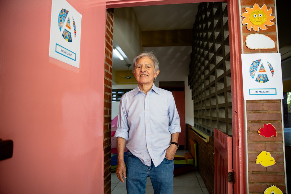O empresário é criado do Colégio Ari de Sá Cavalcante. — Foto: Thiago Gadelha/SVM
