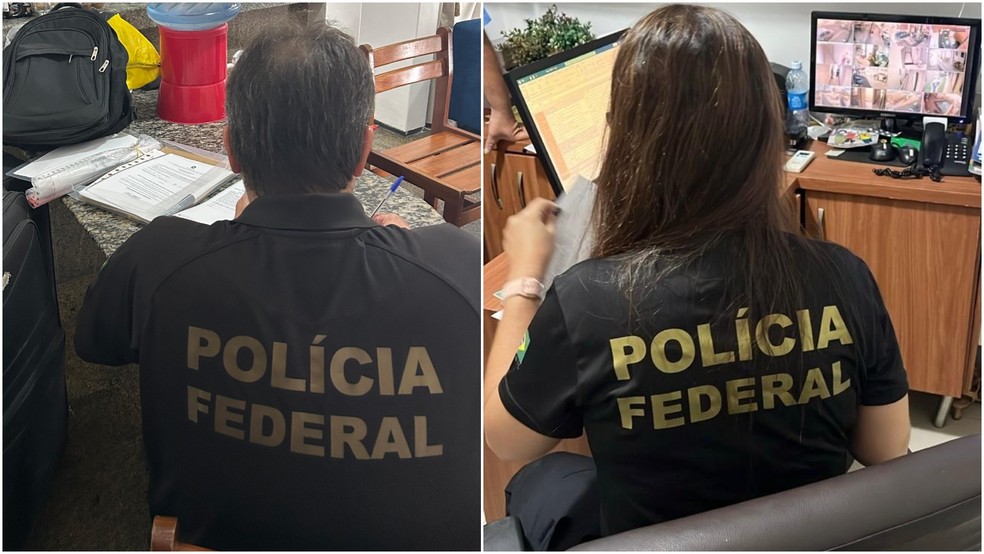 No Ceará, as ações ocorreram nos municípios de Fortaleza, Eusébio e Aquiraz. — Foto: Polícia Federal/ Divulgação