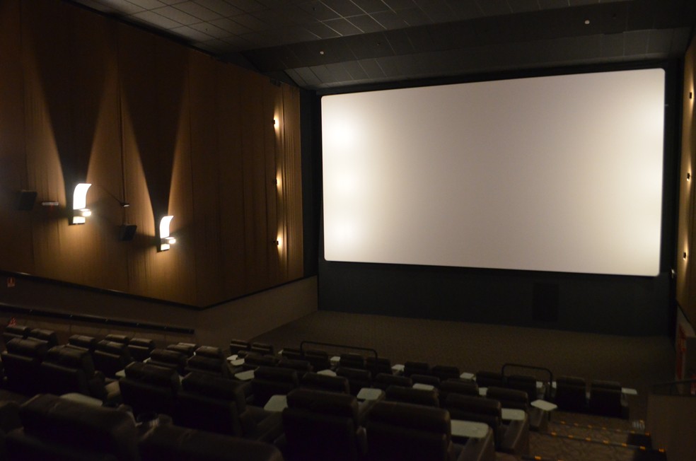 Sala de cinema — Foto: Fabiana Figueiredo/g1/ARQUIVO