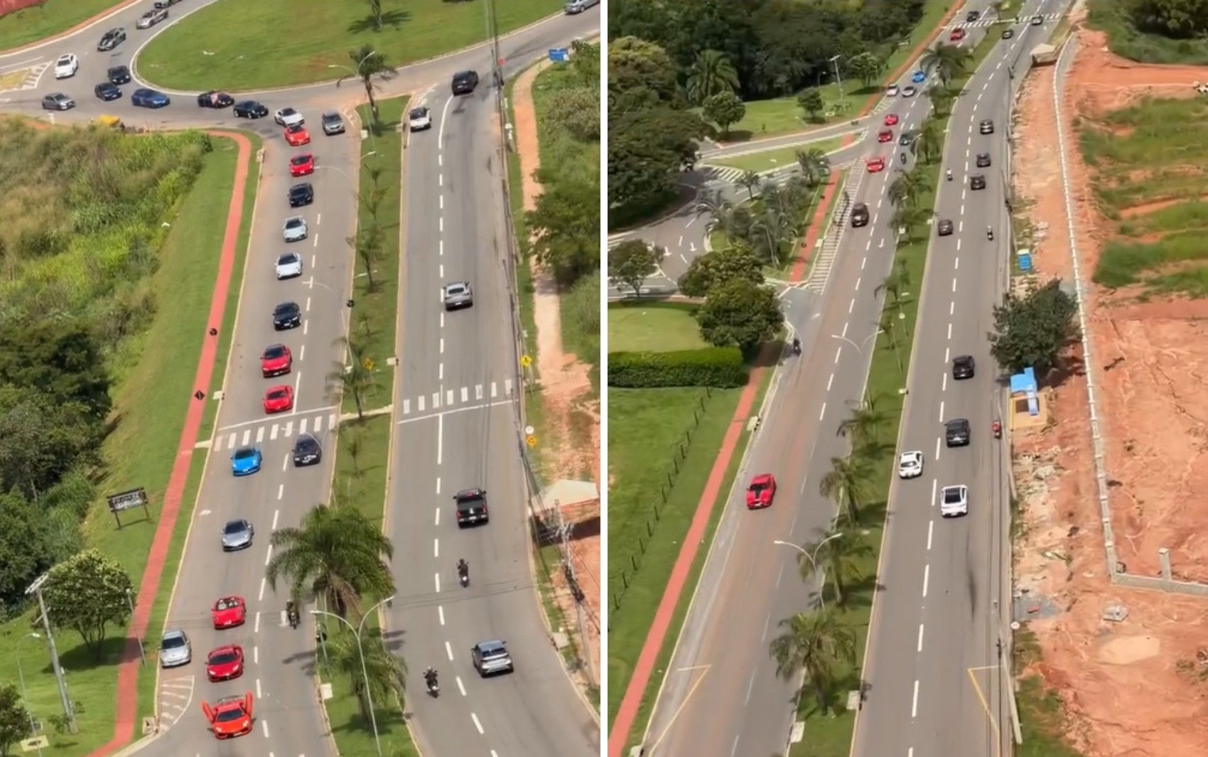 Desfile de carros de luxo impressiona, em Goiânia; vídeos 