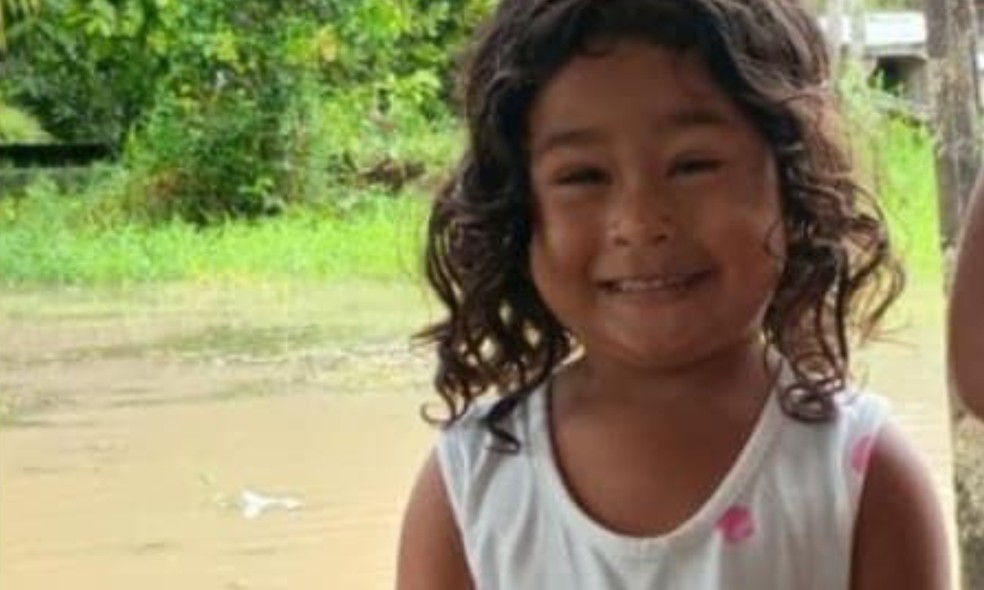 Samila de Souza, de 3 anos — Foto: Reprodução/Redes Sociais