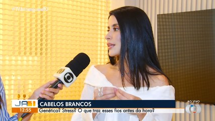 Médica explica o que causa o surgimento dos cabelos brancos