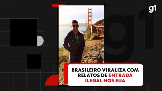 Travessia no deserto e ameaça de coiotes: brasileiro viraliza com relatos de entrada ilegal nos EUA - Programa: G1 Mundo 