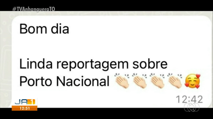 Telespectadores participam do JA1 na hora do almoço ; confira