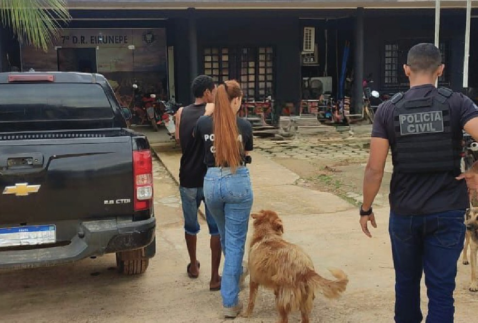 Homem foi preso em Eirunepé do Amazonas — Foto: Divulgação