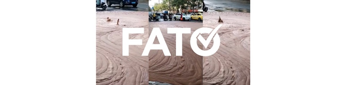 É #FATO que espuma misteriosa tomou ruas de Nanjing, na China
