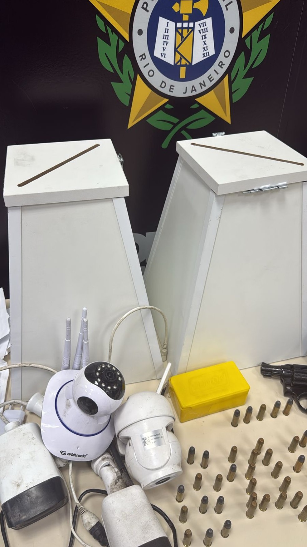 Tráfico da Muzema instalou urnas de recolhimento de dinheiro | Foto: Reprodução