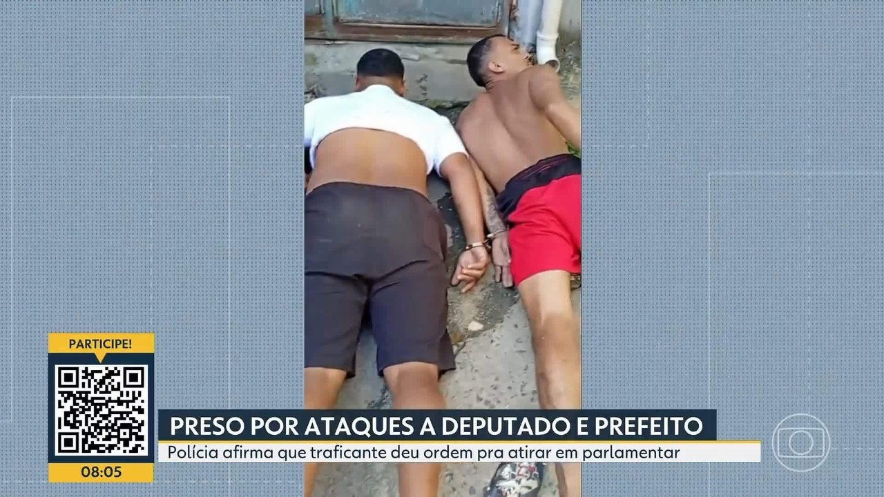 Suspeito de atentado contra deputado e ameaças ao prefeito de Belford Roxo é preso em operação na Baixada Fluminense