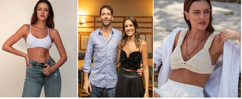 A modelo Fernanda Bonito e o marido, Rodrigo Lima - sócio do restaurante Iulia, onde a agressão ocorreu. — Foto: Reprodução/Instagram