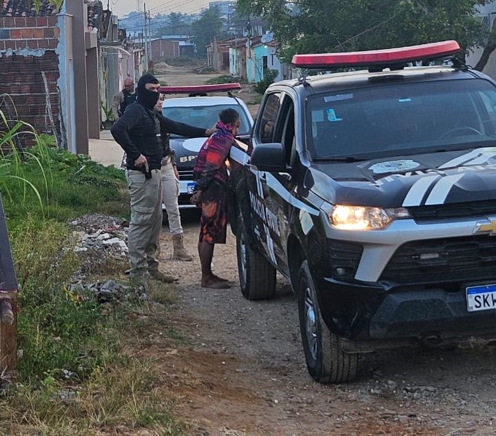 Operação cumpre mandados contra grupo suspeito de realizar furtos em Araçagi e Itapororoca 