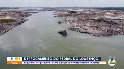 Comunidades e ambientalistas temem os impactos do derrocamento do Pedral do Lourenço