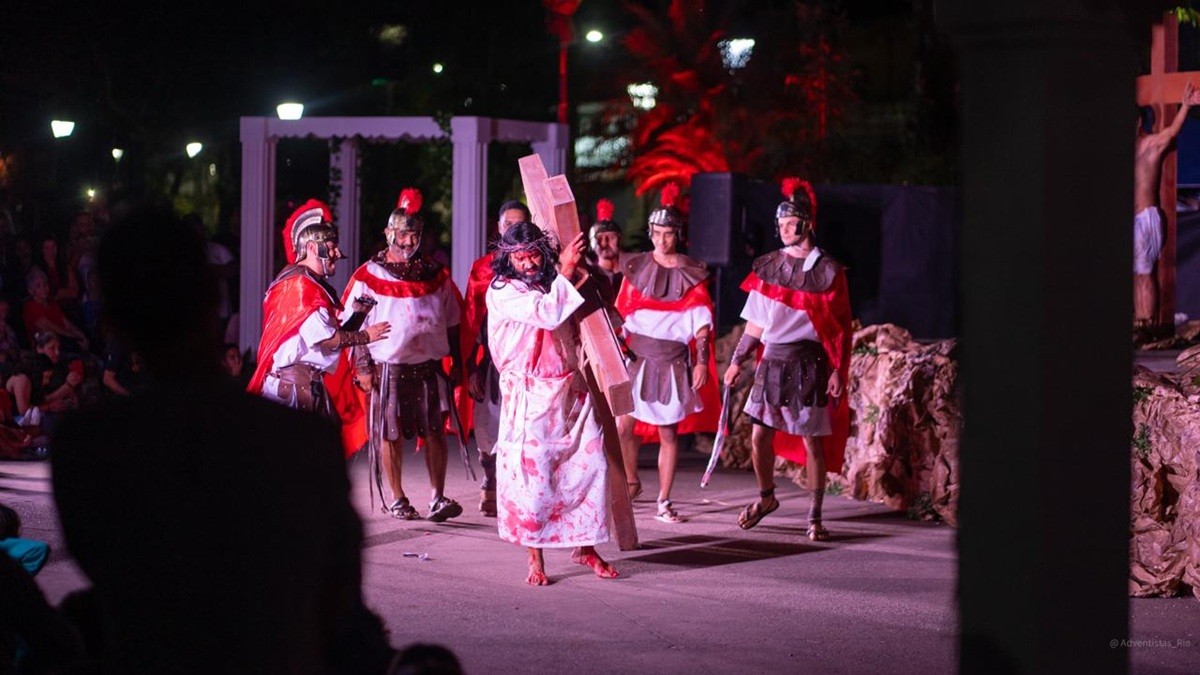Encenação da Paixão de Cristo será realizada nesta sexta em Petrópolis
