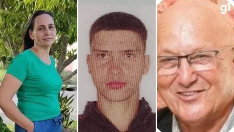Vítimas da enchente no RS foram identificadas como Geneci da Rosa, Mario César Trielweiler Gonçalves e Mauro Perfeito da Silva — Foto: Arquivo pessoal e Reprodução