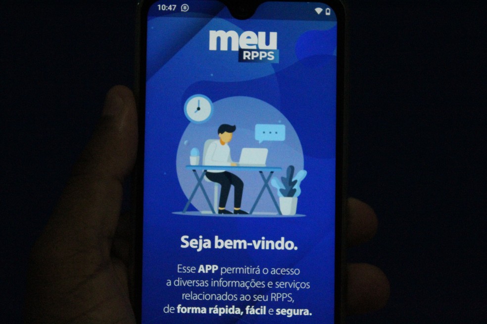 Igeprev lança aplicativo 'Meu RPPS' para servidores públicos — Foto: Emerson Rocha/G1