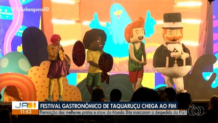 Show infantil e sabores marcaram o último dia do Festival Gastronômico de Taquaruçu