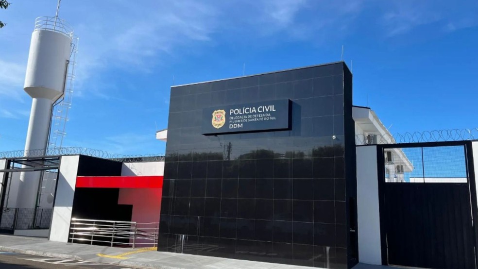 Delegacia de Defesa da Mulher (DDM) de Santa Fé do Sul (SP) — Foto: Divulgação