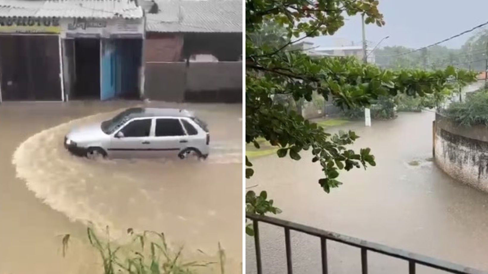 Chuvas provocam deslizamentos de terra e pontos de alagamento em Ubatuba, SP