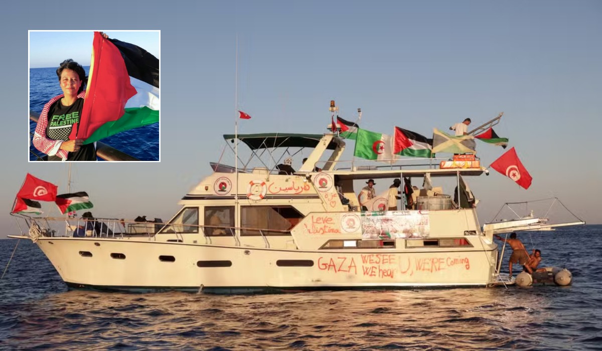 OUÇA último contato de vereadora de Campinas em flotilha para Gaza interceptada por Israel
