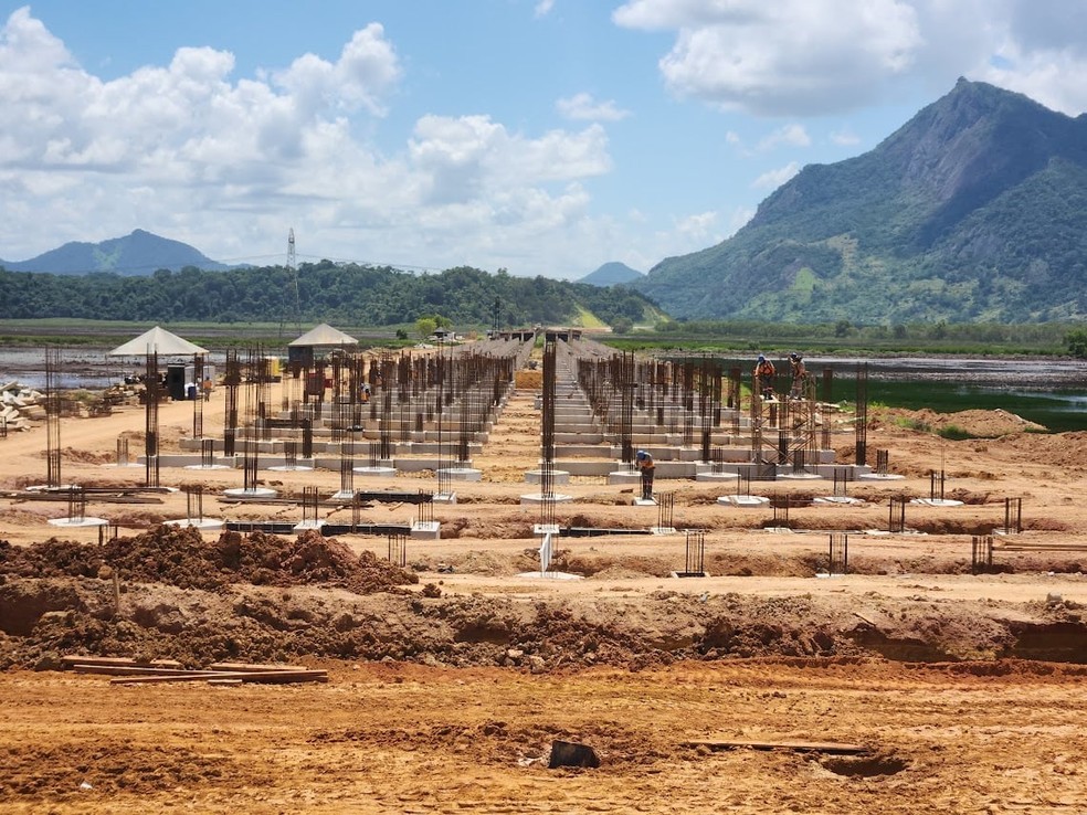 Obras do Contorno do Mestre Álvaro — Foto: Hélio Filho/Secom ES