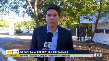Eduardo Siqueira Campos reassume cargo de prefeito de Palmas após 20 dias preso