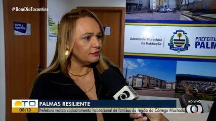 Prefeitura inicia cadastramento habitacional do programa Palmas Mais Resiliente