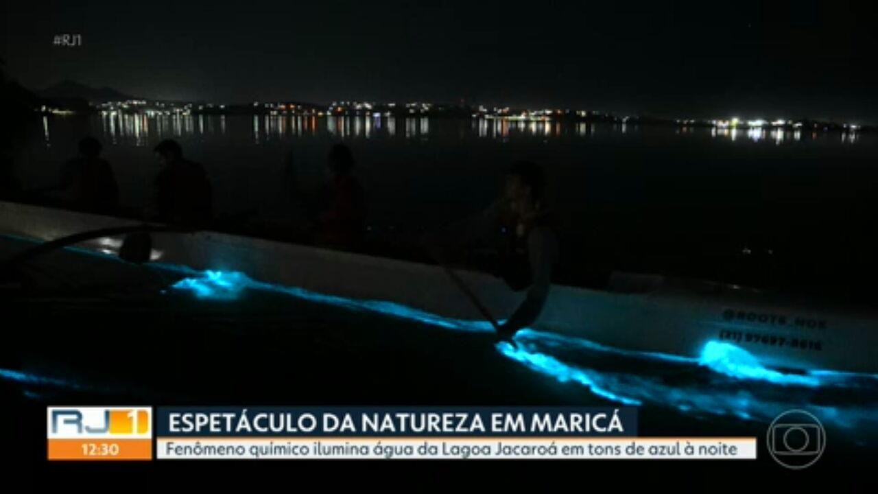 'Céu líquido': veja fenômeno raro da bioluminescência em Maricá
