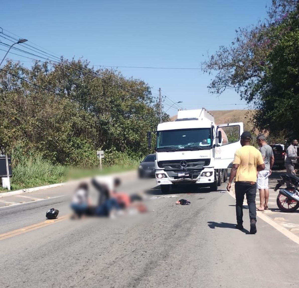 Motociclista morre em acidente com caminhão em Valença