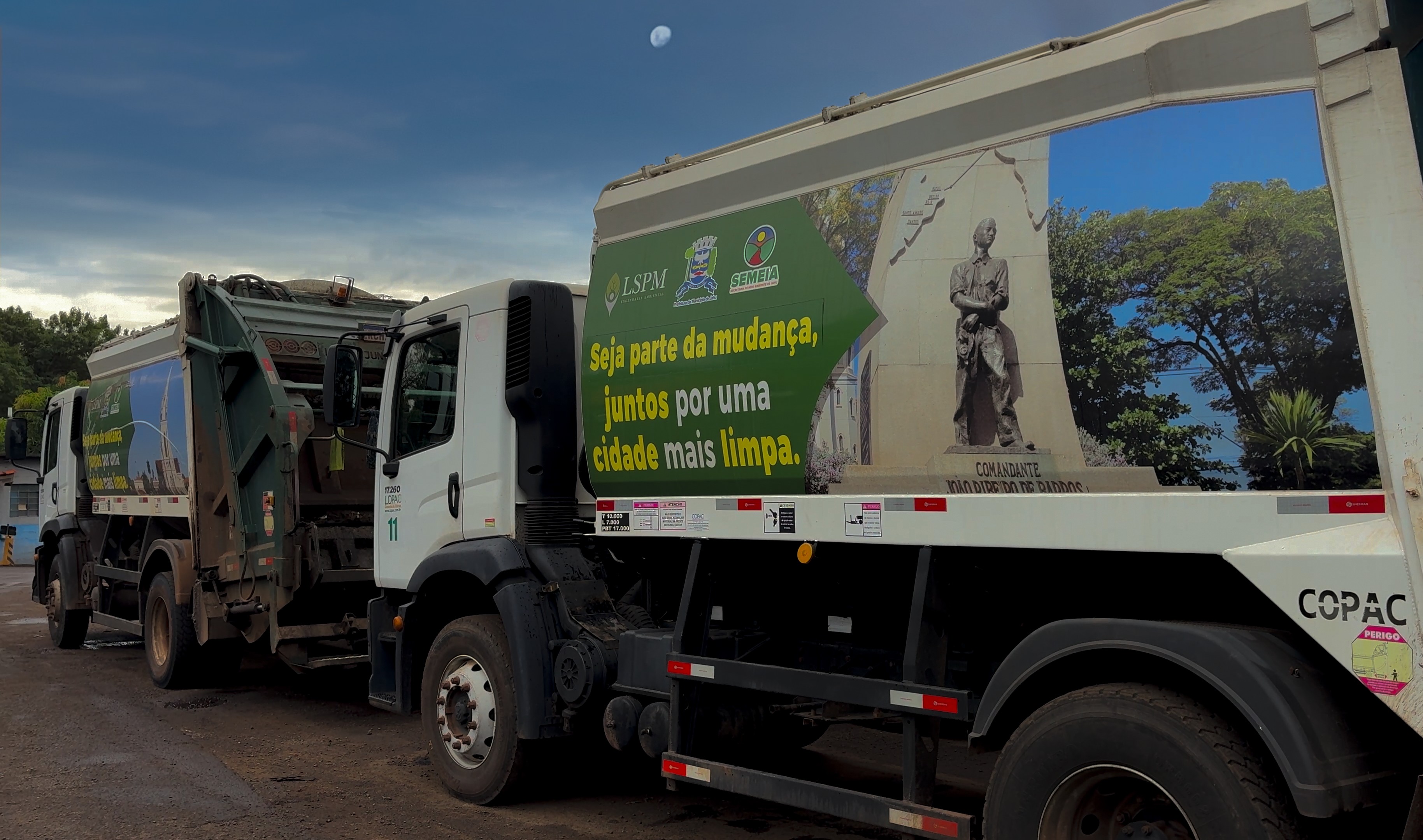 Prefeitura de Jaú rompe contrato com empresa que fornece caminhões e motoristas para coleta de lixo