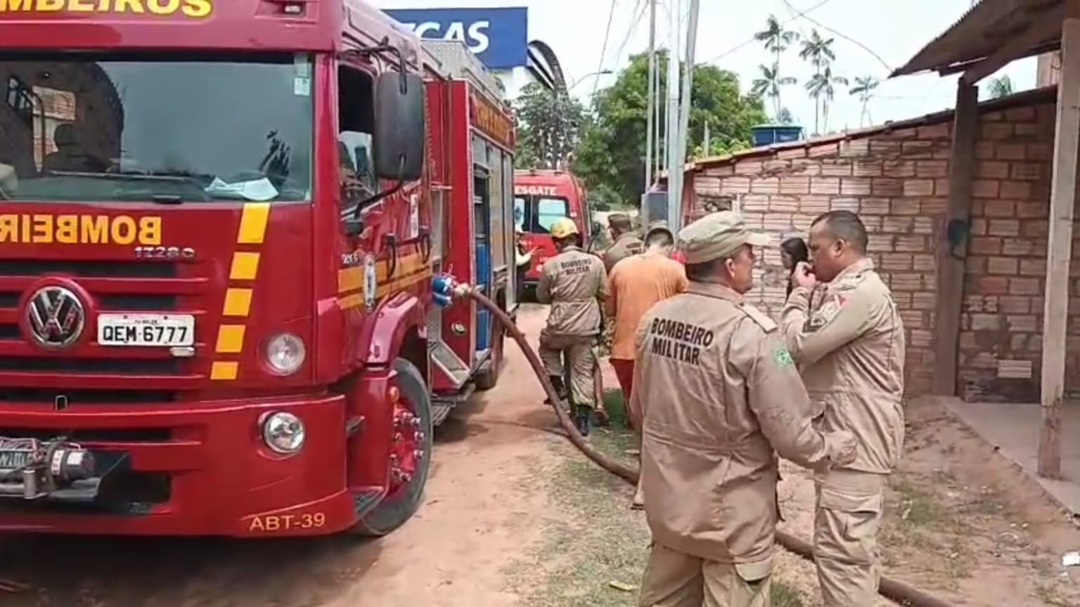 Homem ateia fogo na própria residência após discussão com a esposa em Santarém