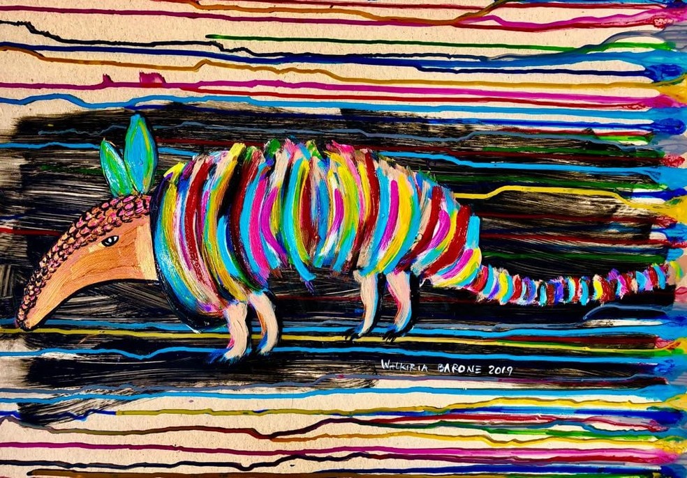 Arte em capivara: artista faz sucesso com quadros inspirados em animal  símbolo do Brasil