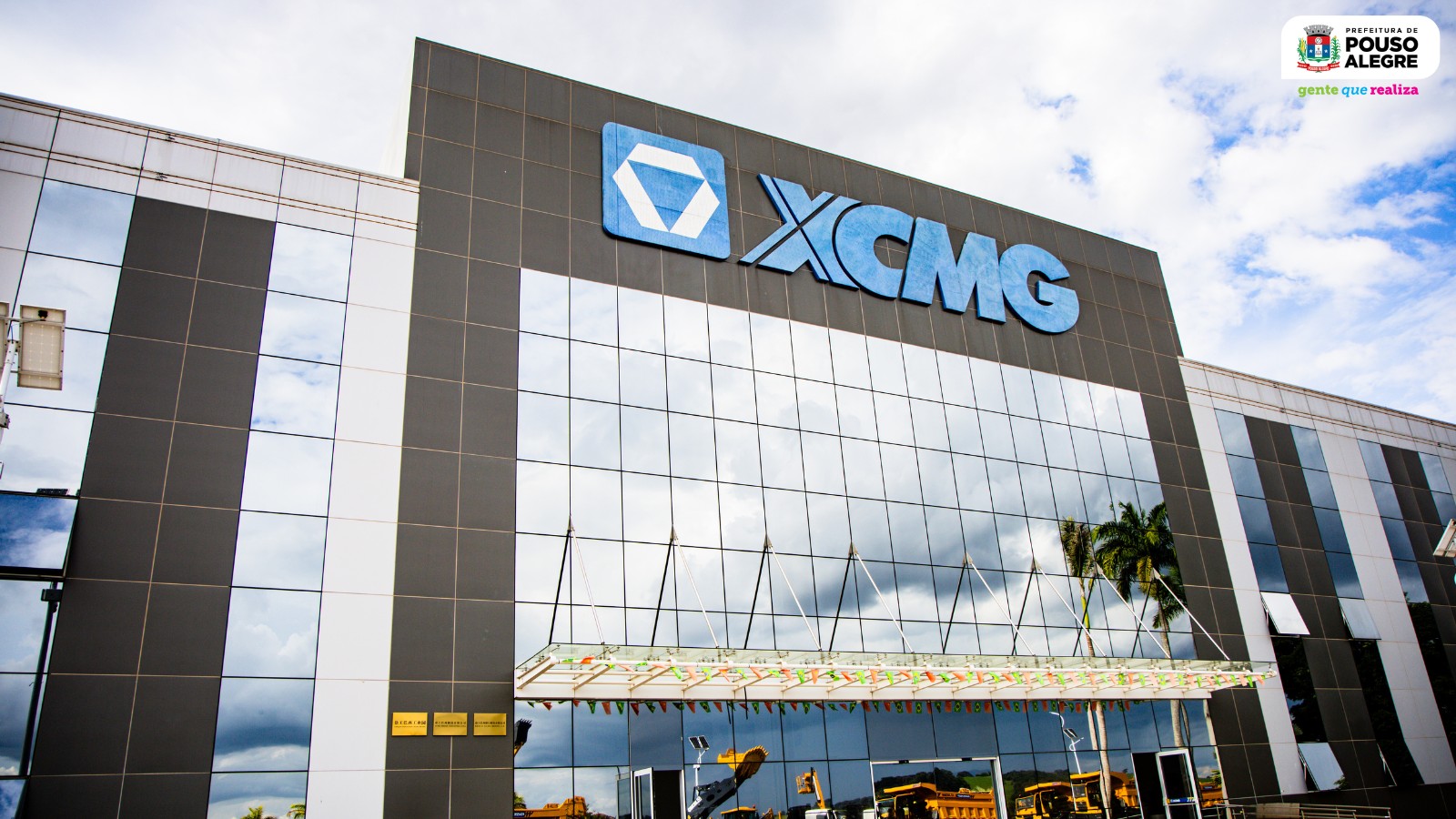 Chinesas XCMG e Saic Motors instalam fábrica de motores em Pouso Alegre