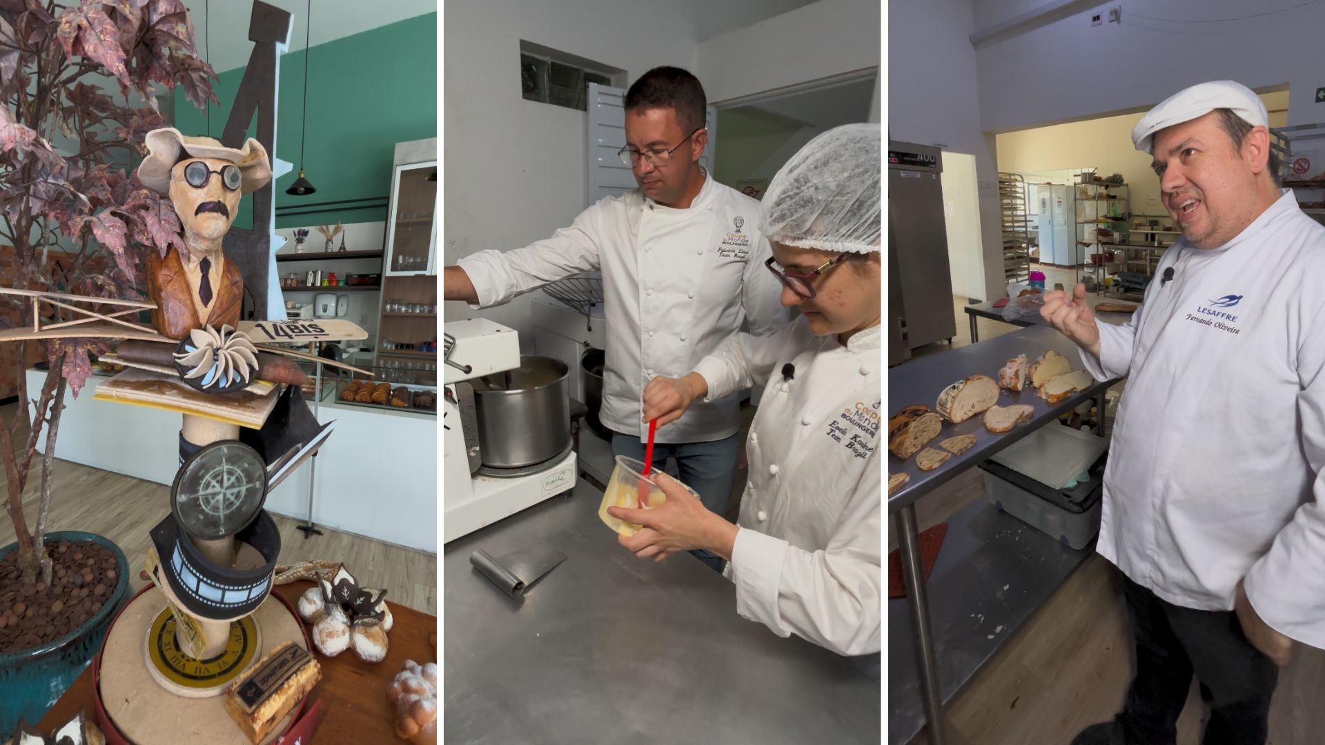 Copa do Mundo de... pão! Brasil leva Santos Dumont, babaçu e café para surpreender na França